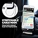 Bestfy Universal Air Vent Holder Cradle Car Mount for iPhone X/8/8 plus/7/7 plus/6s/6s Plus/Samsung Galaxy S8/ S8 plus/S7/S7 Edge/LG/Nexus/Sony/and More (2.2''-3.7'')