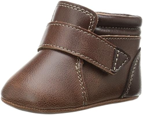 Natural Steps Lil Everest Monk Strap Crib Shoe (Infant), Brown, 3 M US Infant