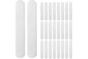 GRADENEVE 100pcs Disposable Self-adhesive Sweat Absorbing Neck Liner Collar Protector Pads for Shirts and Hats