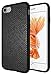 Diztronic Pixlee Black iPhone 7 Case/iPhone 8 Case, Pixlee Slim-Fit Flexible TPU Case for Apple iPhone 7/8 (Pixlee Black)