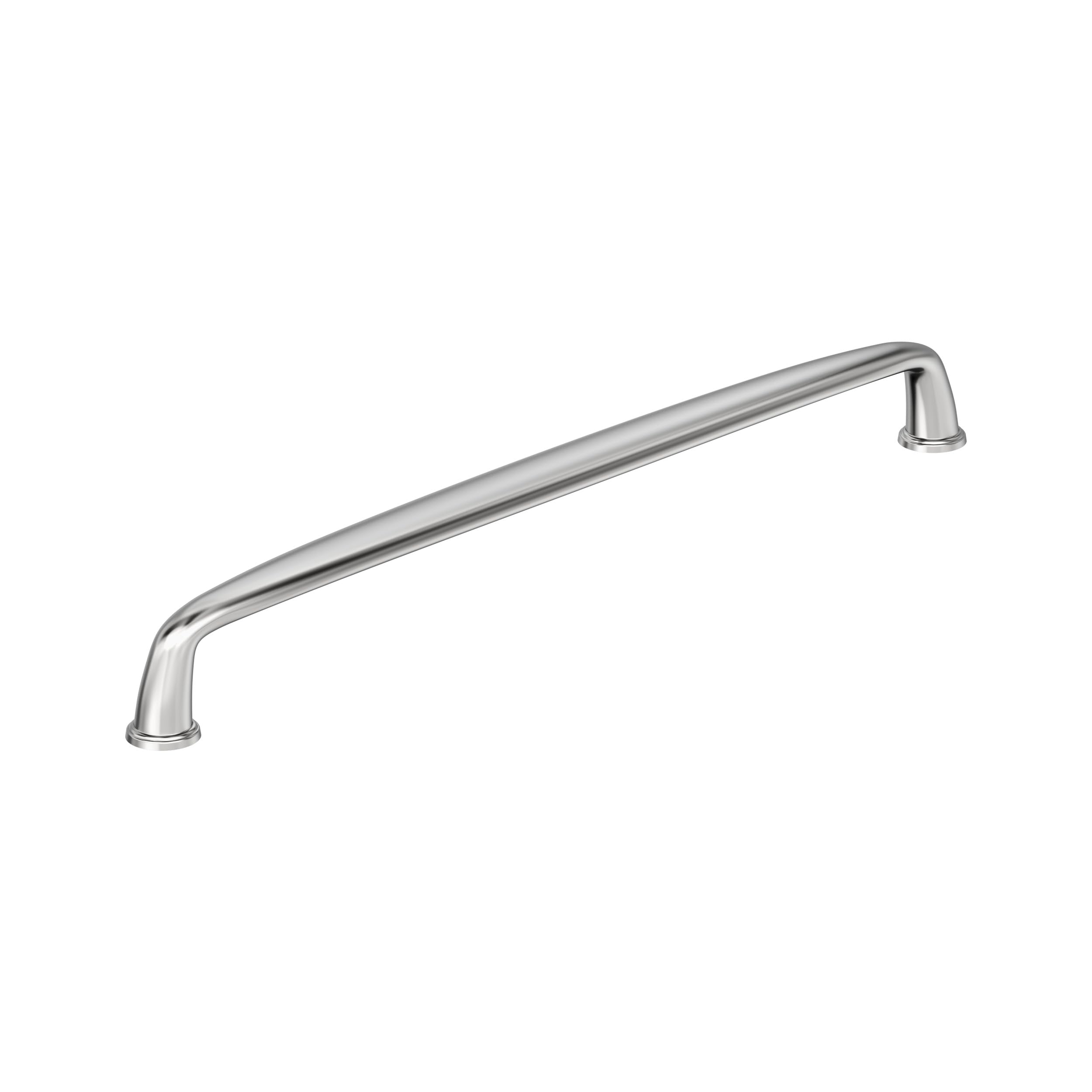 Amerock Kane 10-1/16 inch (256mm) Center-to-Center Polished Chrome Cabinet Pull, BP5381026