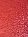 Faux Leather Fabric Calf Red