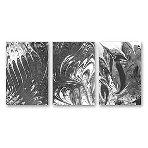 Ink Water Spreading Painting Artwork for Home Framed...