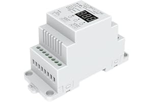 FETT Dimmer 220V DIN Rail AC 230V 110V 120V 288W 2 Channel Triac DMX Dimmer Dual Channel Output Silicon DMX 512 Controller S1