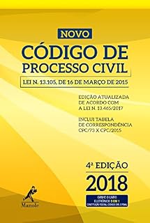 Livro Novo Código de Processo Civil 4a ed. 2018