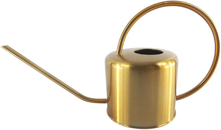 Yardwe 1pcs Copper Watering Can Small Water Can For Indoor Outdoor House Plants 1000ml
