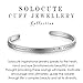 Solocute Womens Bangle Bracelet Engraved Remember I Love You MOM, Forever and Always Inspirational Cuff Silver Bracelet, for Mothers Day, Christmas Day, Thanksgiving Day and Birthday