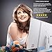 Lighted Makeup Mirror, 21 LED Vanity Mirror With Lights, Cosmetic Light Up Mirror, Magnification Touch Screen Tri-Fold 2X 3X 10X Magnifying, Free Rotation Portable Countertop Table, Dual Power Supply