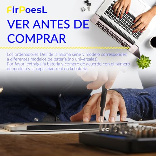42Wh YRDD6 Batería para Dell Inspiron 3480 3481 3482 3579 3580 3581 3582 3583 3585 5368 5378 5379 5480 5481 5482 5485 5488 5565 5568 5570 5575 5578 5579 5580 5583 Inspiron Mini 10 Latitude 3180