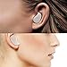[Left Ear Version] Mini Bluetooth Wireless Invisible Headphone, Smallest PChero Wireless Earphones Earbuds Headphones headset with Mic For iPhone, iPad, HTC, Most Bluetooth Smartphones - [Coffee]