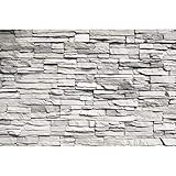 Poster – White Stonewall – Picture Decoration