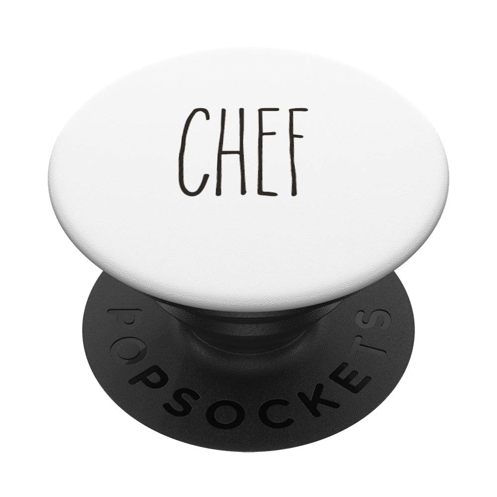 CHEF, Farmhouse Text, Christian, God, Love PopSockets PopGrip: Swappable Grip for Phones & Tablets