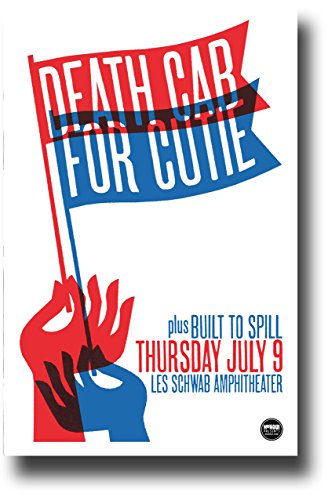 Death Cab For Cutie Poster - 11 x 17 Promo for a Concert on the "We
Have the Facts and We're Voting Yes" Album -- Bend