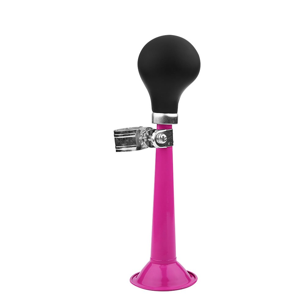Bicycle Hooter Bike Cycling Metal Air Horn Hooter Portable Bike Air Horn For Mountain Bikes, Beach Cars And Recreational Vehicles(Pink)