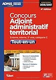 Concours Adjoint administratif territorial - Catégorie C - Tout-en-un - Concours 2016-2017 by 