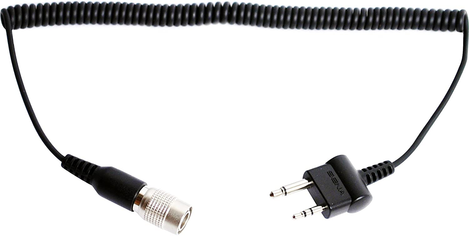 Sena 2-way Radio Cable with straight type for Midland and Icom Twin-pin Connector
