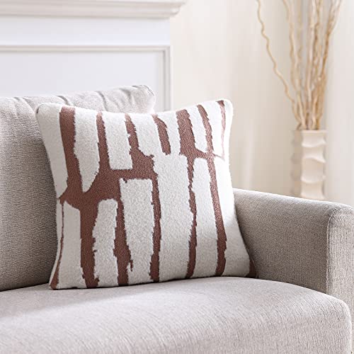 Cozy Bliss Knitted Throw Pillow Covers Soft Textured Cushion Cover Pillowcases 18