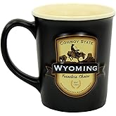 Americaware Wyoming 18oz. Emblem Coffee Mug