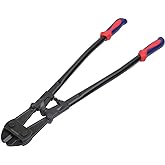 WORKPRO Bolt Cutter for Cutting Pad Locks Rivets Chain, Heavy Duty, 24 Inch | Chrome Vanadium Steel Blade, Bi-Material Handle, Soft Rubber Grip