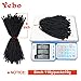YEBO 4 Packs 8 Inches Blonde Spring Twist Hair 613 Spring Twists Crochet Braiding Hair Ombre Colors Synthetic Hair Extensions 30 Strands/Pack, 110g/Pack(#613,8 Inch)