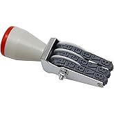EATAKWARD 3 Digit Number Stamp,Adjustable Digit Rubber Changeable Number Stamp Numerical Multi- Functional Creative Price Tag Rotating Symbol Business