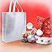 M&C Music Color 16pcs Glossy Reusable Grocery Shopping Bag Tote Bag with Handle Present Bag Gift Bag