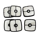 HURI 6 Air Filter for Echo SRM 210 225 HC150 SRM210 SRM225 ES-210 GT-200 GT-225 HC-150 HC-225 PAS-225 PAS-265 PB-250 PE-225 SHC-225 SRM-265 Trimmer Blower Replace 13031054130 A226001410