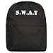 Kids SWAT Backpack, 15 ltr, Black Swat Logo, Unique Quality Item,