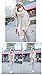 JET-BOND Chunky Cable Soft Mohair Knit Scarf FP02 Long Warm Fluffy Wrap for Women Men in Winter (White)