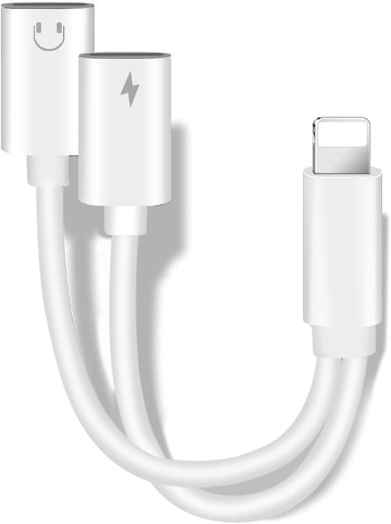 iphone 2 in 1 dual charging cable