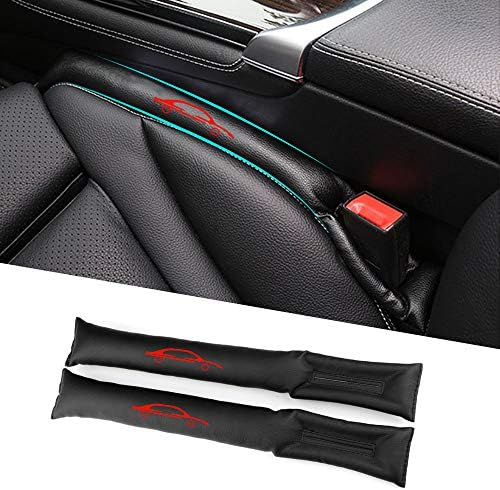 Longzhimei 適合 Subaru スバル フォレスター ステラ インプレッサスポーツ インプレッサsti 車用シート コンソール 隙間 クッション Puレザー 2本セット