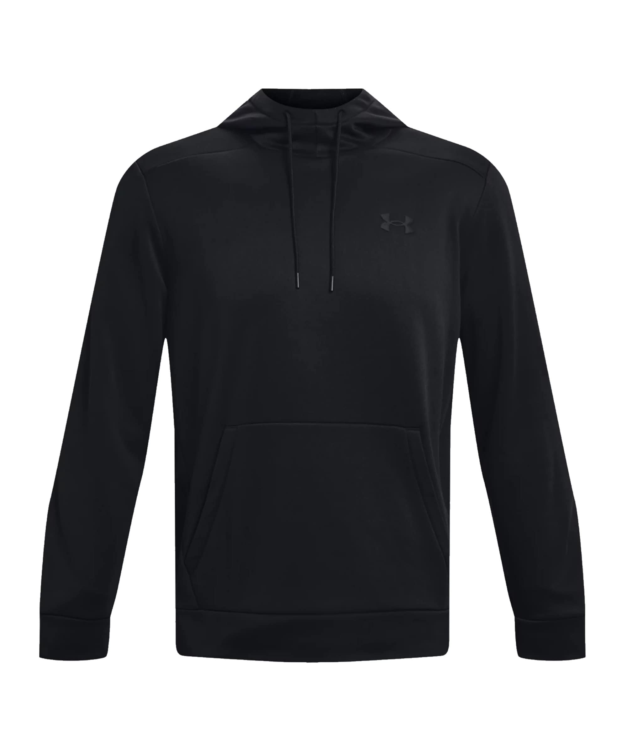 Under Armour Men’s ArmourFleece Hoodie, (001) Black / / Black, 3X-Large
