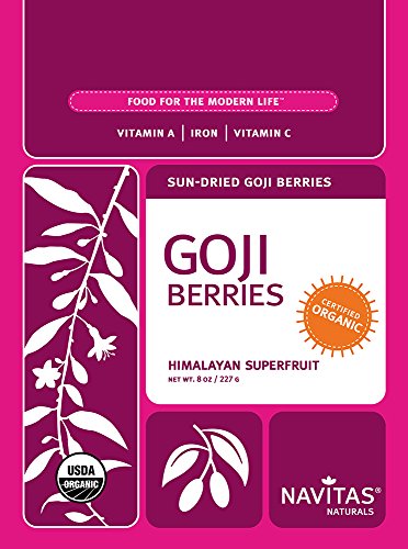 Navitas Naturals Organic Goji Berries, 8-Ounce Pouches, 8 Servings (Pack of 2) - Image 3