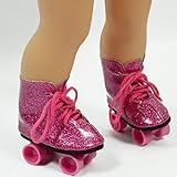 Roller Skates for 18 Inch Dolls - Roller Skates for American Girl Dolls - the Cutest Doll Shoes and Doll Accessories