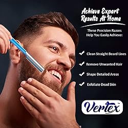 Beard Shaping Tool Razor Mustache - Straight Edge