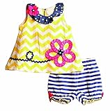 Baby Girls Toddler Kid's Summer Clothes Sleeveless Tops+Pants Set Flower