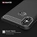 Xiaomi Mi A2 Case, AVIDET Shock-Absorption Flexible Soft Gel TPU Silicone Case Cover for Xiaomi Mi A2 Case/Xiaomi 6X Case (Black)