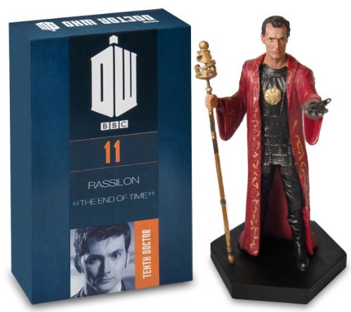 DOCTOR WHO Figurine Collection - Figure #11 - Rassilon - Hand Painted 1:21 Scale Model - Collector Boxed