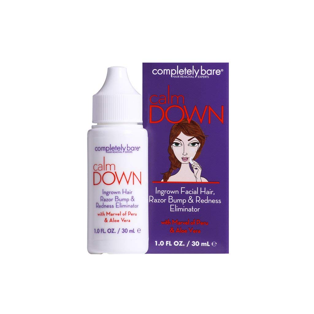 Completely Bare Calm Down Ingrown Hair Razor Bump Redness