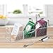mDesign Plastic Condiment Organizer and Tea Bag Holder - 9