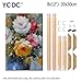 Canvas Wood Stretcher Bars Painting Wooden Frames for Gallery Wrap Oil Painting Posters, Modern Life Accessory, 8