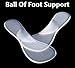 Dr.Koyama Ball of Foot Cushion & Arch Support Metatarsal Cushion for High Heels Pain Relief (Women Size 8 or less)