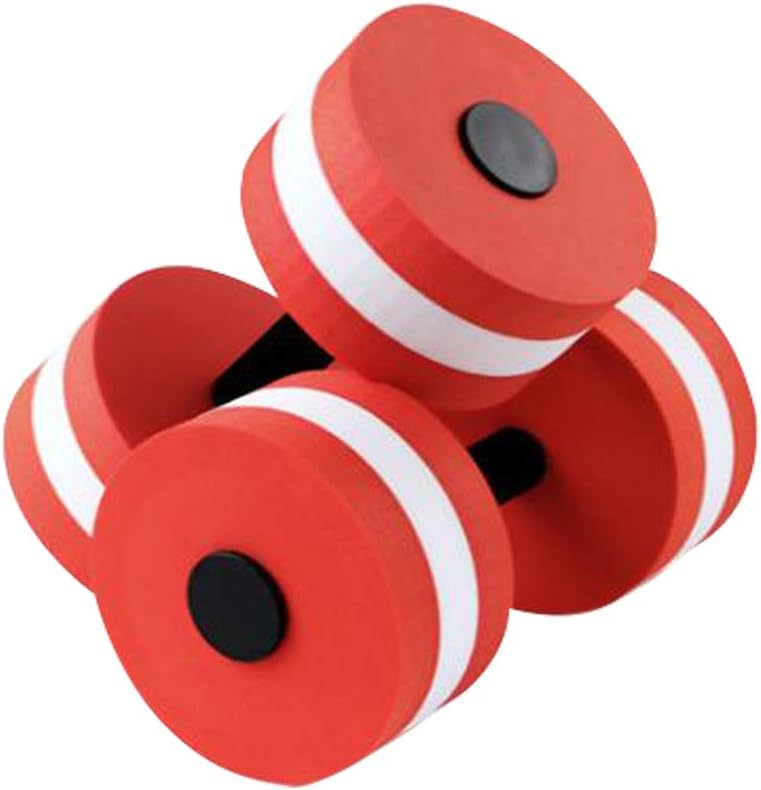 FANZEOS Aquatic Exercise Dumbbells,Water Aerobics Fitness and Pool Exercises - Set of 2 - for Water Weights Fitness Barbells