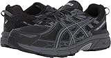 ASICS Men's Gel-Venture 6 Running Shoe, Black/Phantom/Mid Grey, 14 4E US