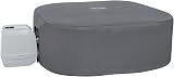Lay-Z-Spa Thermal Hot Tub Cover 180cm Square Universal Fit Grey BW60319