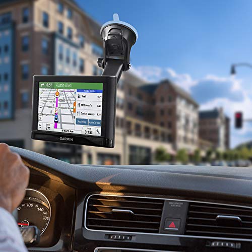 GPS Suction Cup Mount for Garmin [Quick Telescopic Extension Arm] (Set