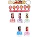 Disney's Elena of Avalor Peel-Off Nail Polish Gift Set for Kids; 5 Colors, Toe Separators & Nail File