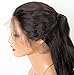 Chantiche Glueless Body Wave 360 Lace Wig with Natural Hairline and High Ponytail Brazilian Virgin 360 Lace Frontal Human Hair Wigs for Women 150% Extra Heavy Density 18inches Natural Color
