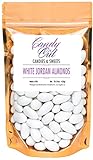 White Jordan Almonds 1lb (1 pound) in Stand Up Bag