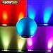 Eyourlife 24 x 3W LED Stage Lights Wall Wash Lighting DJ Moving Head Lights RGB 3 In 1 Disco Light for Concert/Party/Wedding, 40 Inch